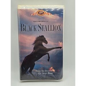 Vintage SEALED The Black Stallion VHS Movie Film Family Classic MGM